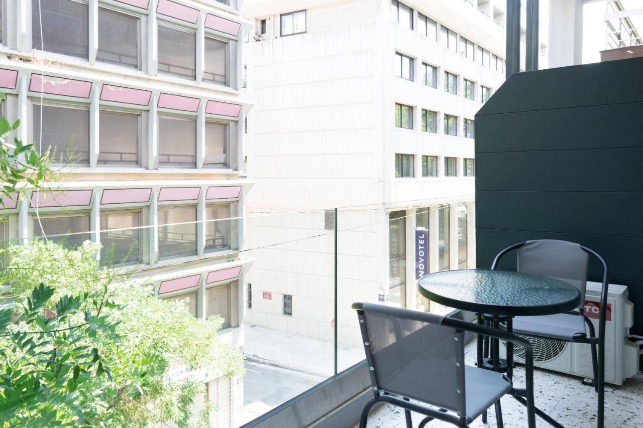 Voda Luxury Residence #201 - Acropolis View Rooftop Atenas Exterior foto