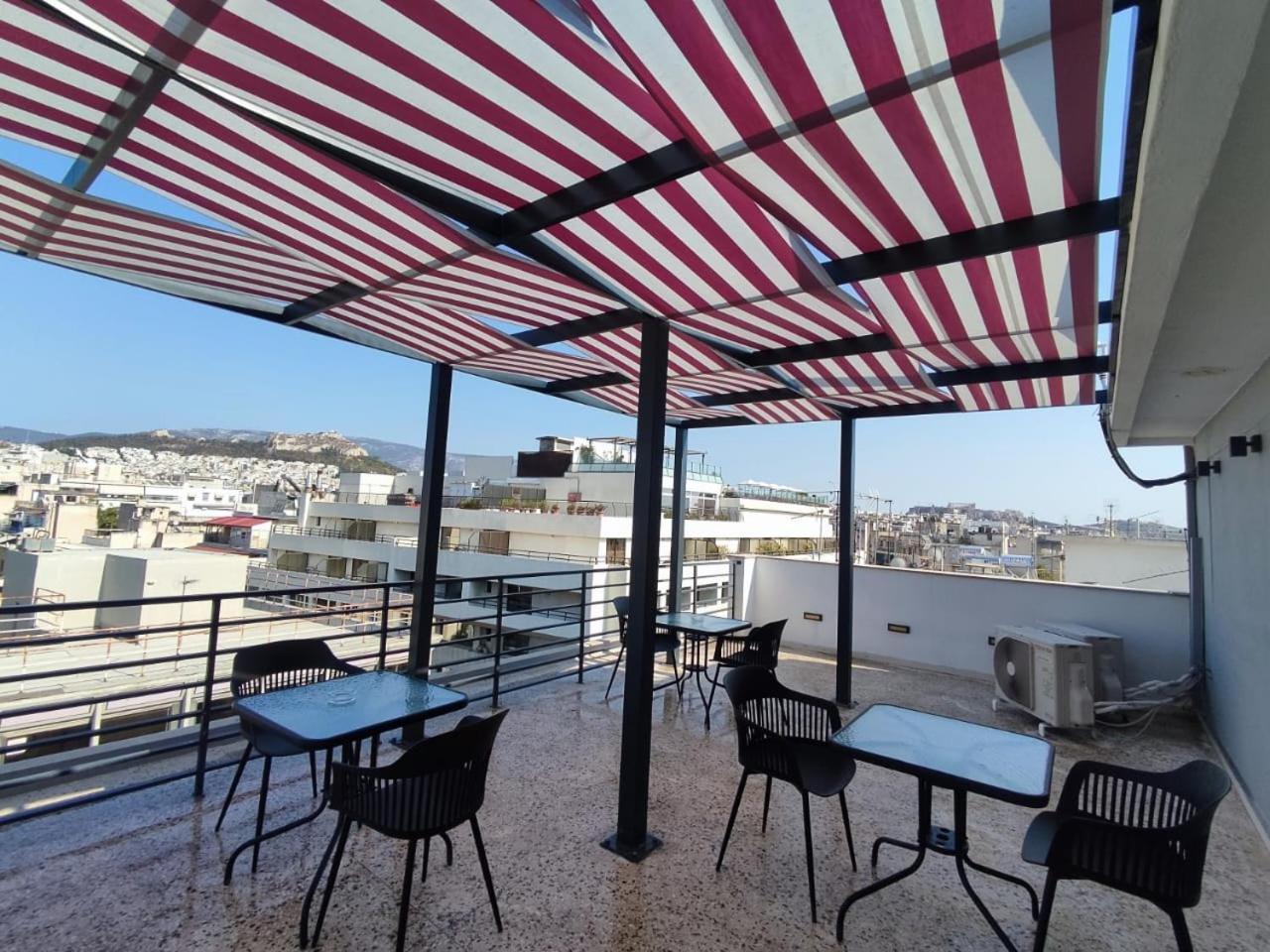 Voda Luxury Residence #201 - Acropolis View Rooftop Atenas Exterior foto