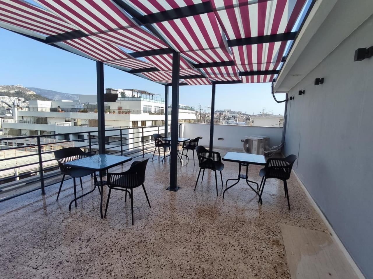 Voda Luxury Residence #201 - Acropolis View Rooftop Atenas Exterior foto